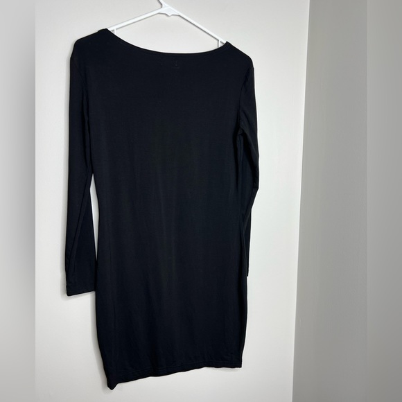 NWT - PIKO (small) black long sleeve dress, knee length. Purchased from GLIK’S. - Picture 3 of 4